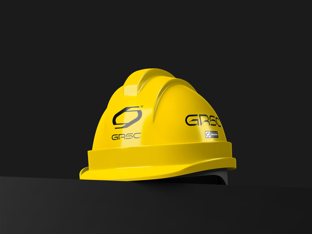 Safety Helmet Low Angle View 2