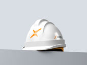 Safety Helmet Low Angle View 3