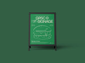 Signage Frame Front View Preview 3