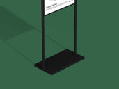 Signage Stand Isometric Preview 4