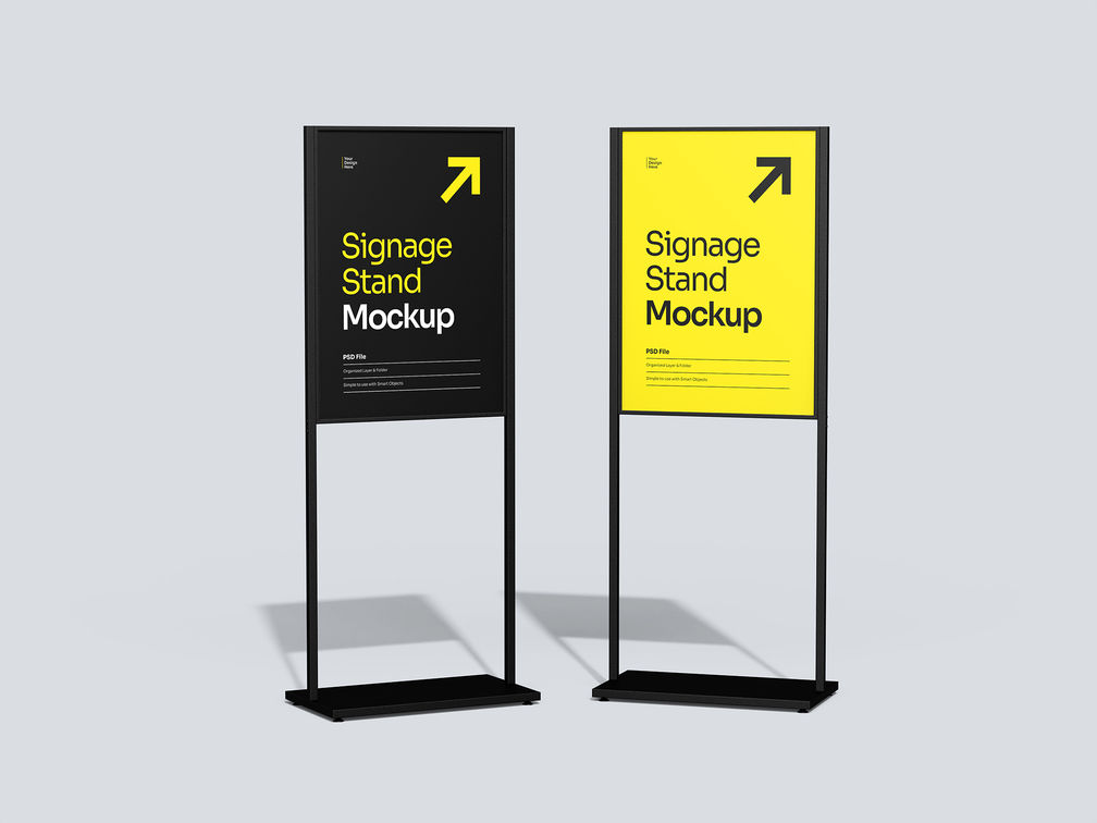 Signage Stand Stack It Preview 2
