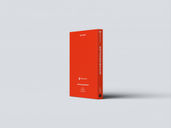 Soft Cover Book Mockup Back Half View Preview 1