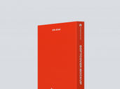 Soft Cover Book Mockup Back Half View Preview 3