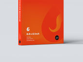 Soft Cover Book Mockup Half Side View Preview 4