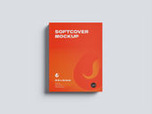 Soft Cover Book Mockup Top View Preview 1