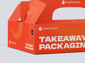 Takeaway Packaging Back Half Side View 4