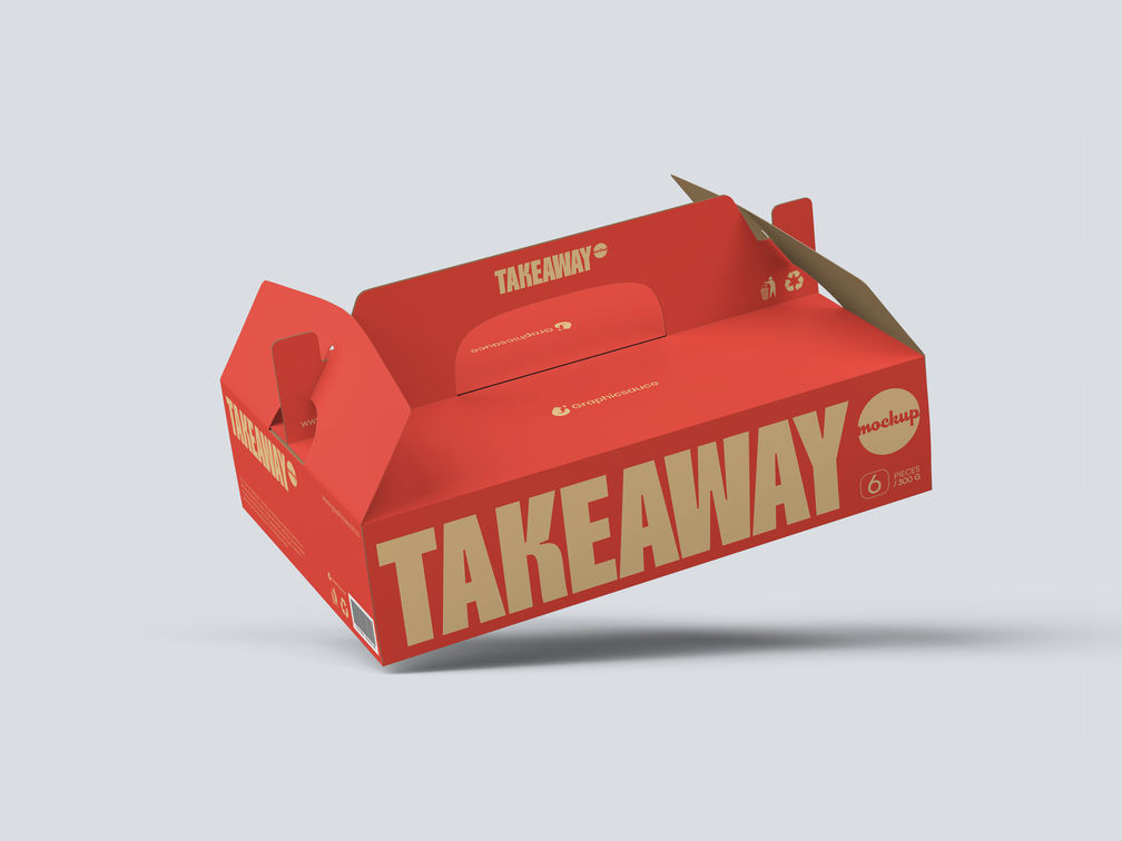 Takeaway Packaging Flying View 2