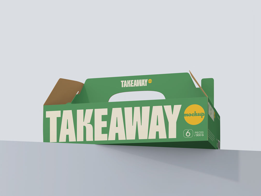 Takeaway Packaging Low Angle View 2