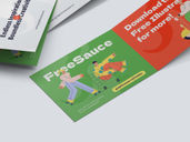 A4 Bi Fold Landscape Brochure Mockup Stack It View Preview 4