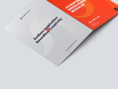 A4 Bi Fold Portrait Brochur Mockup Isometric Preview 4