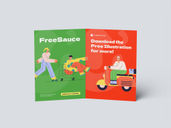 A4 Bi Fold Portrait Brochure Mockup Front View Preview 2