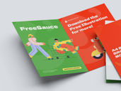 A4 Bi Fold Portrait Brochure Mockup Stack It Preview 4