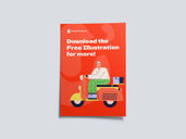 A4 Flyer Brochure Mockup Front View Preview 2