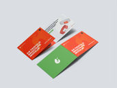 A5 Trifold Brochu Half Side View Preview 2