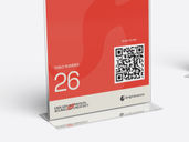 Acrylic Table Tent Mockup Stack It View Preview 4