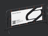 Barrier Banner Mockup Stack It View Preview 4