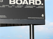 Billboard Double Side Mockup Front View Preview 5