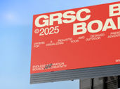 Billboard Double Side Mockup Low Angle View Preview 4