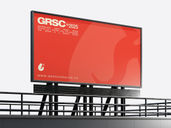 Building Billboard Mockup Half Side View Preview 2