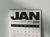 Calendar Wall Mockup Front View Preview 3