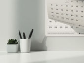 Calendar Wall Mockup Front View Preview 4