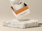 Candle Jar With Stone Mockup Flying View Preview 4