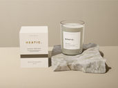 Candle Jar With Stone Mockup Front View Preview 2