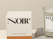 Candle Jar With Stone Mockup Front View Preview 3