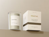 Candle Jar With Stone Mockup Low Angle View Preview 2