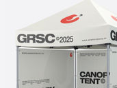 Canopy Tent Display Mockup Half Side View Preview 4