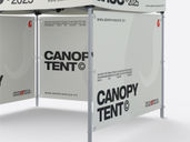 Canopy Tent Display Mockup Half Side View Preview 5