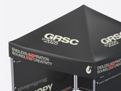 Canopy Tent Display Mockup Isometric View Preview 4