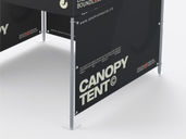 Canopy Tent Display Mockup Isometric View Preview 5