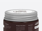 Cosmetic Jar Mockup Back Half Side View Preview 4
