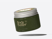 Cosmetic Jar Mockup Flying View Preview 3