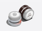 Cosmetic Jar Mockup Half Side View Preview 2