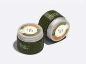 Cosmetic Jar Mockup Half Side View Preview 3
