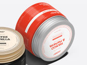 Cosmetic Jar Mockup Half Side View Preview 5