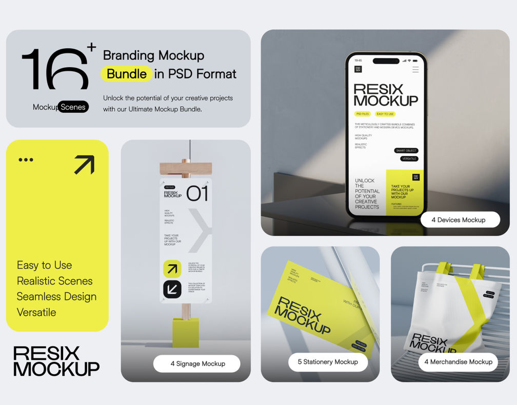 Cover Resix Mockup Collection