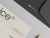 Document Folder Id Card With Pen Mockup Half Side View Preview 4