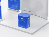 Exhibition Stand Booth Mockup Isometric View Preview 5