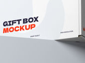 Giftbox Mockup Low Angle View Preview 4