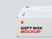 Giftbox Mockup Side View Preview 3