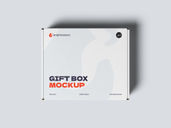 Giftbox Mockup Top View Preview 2