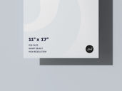 Hanging Poster Mockup Front View Preview 3