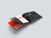 Landscape Magazin Mockup Isometric Preview 2