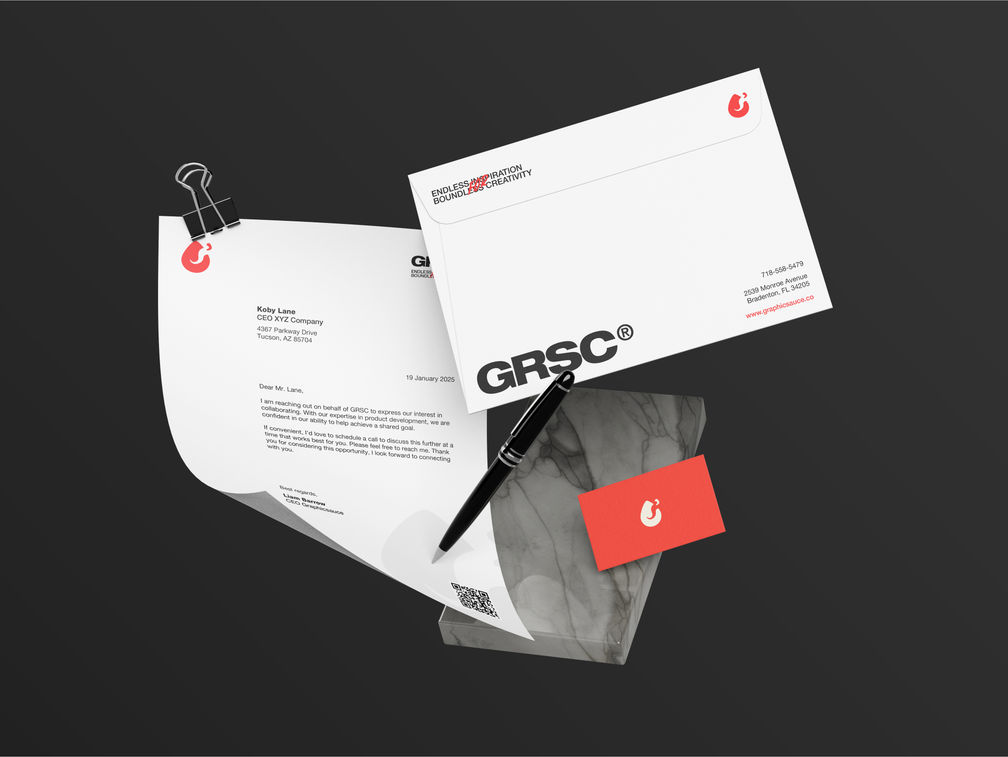 Letterhead 20business Card With Marble Mockup Flying View Preview 1