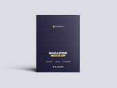 Magazine Portrait Mockup Back Half Sid View Preview 2