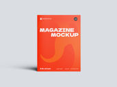Magazine Portrait Mockup Front View Preview 2