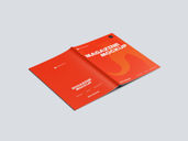 Magazine Portrait Mockup Isometric View Preview 4